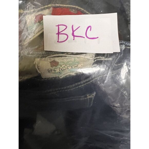 Hard Tail Forever Jeans Size 26 Waist Teen Boot Flare Girls Juniors BKC-C - Picture 11 of 11